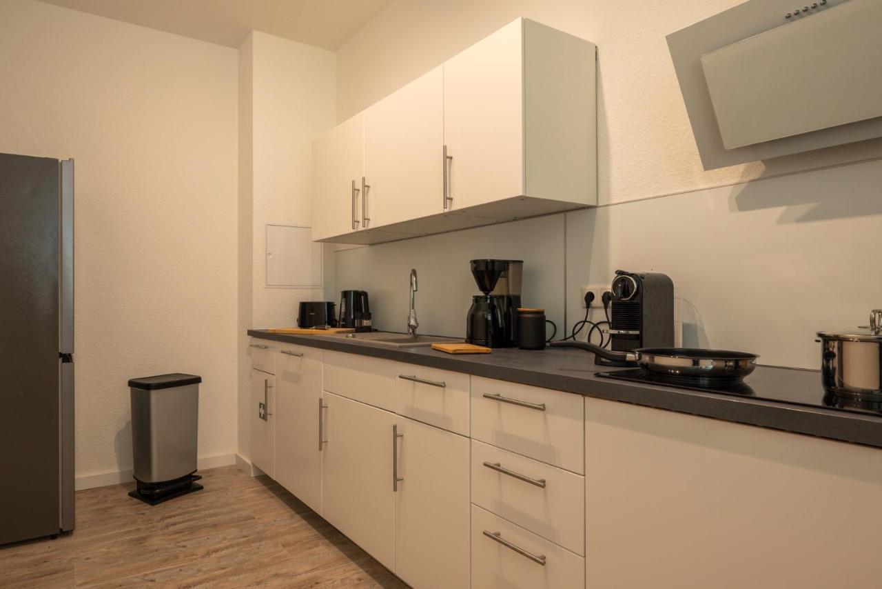 Maremar - Design Apartment - Luxus Boxspringbett - Zentral - Kueche - Arbeitsplatz - Highspeed Wlan Gera Exterior photo